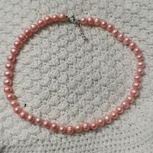 Pink Pearl chocker